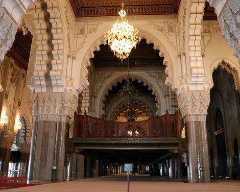 Casablanca Hassan II Moschee